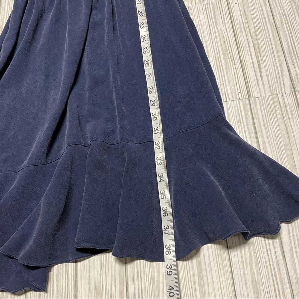 Michael Kors Collection 100% silk navy dress - Picture 9 of 11